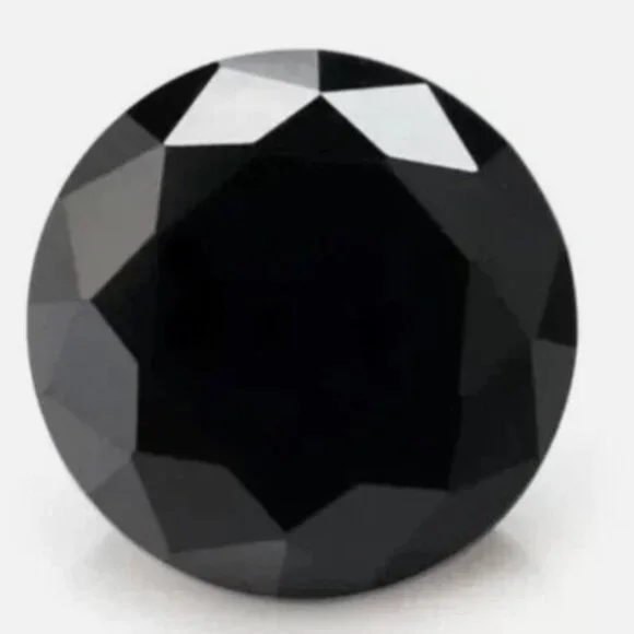 2.75ct Natural Black Diamond Pendant • 14K Yellow Gold (Chain Not Included) - Picture 11 of 15